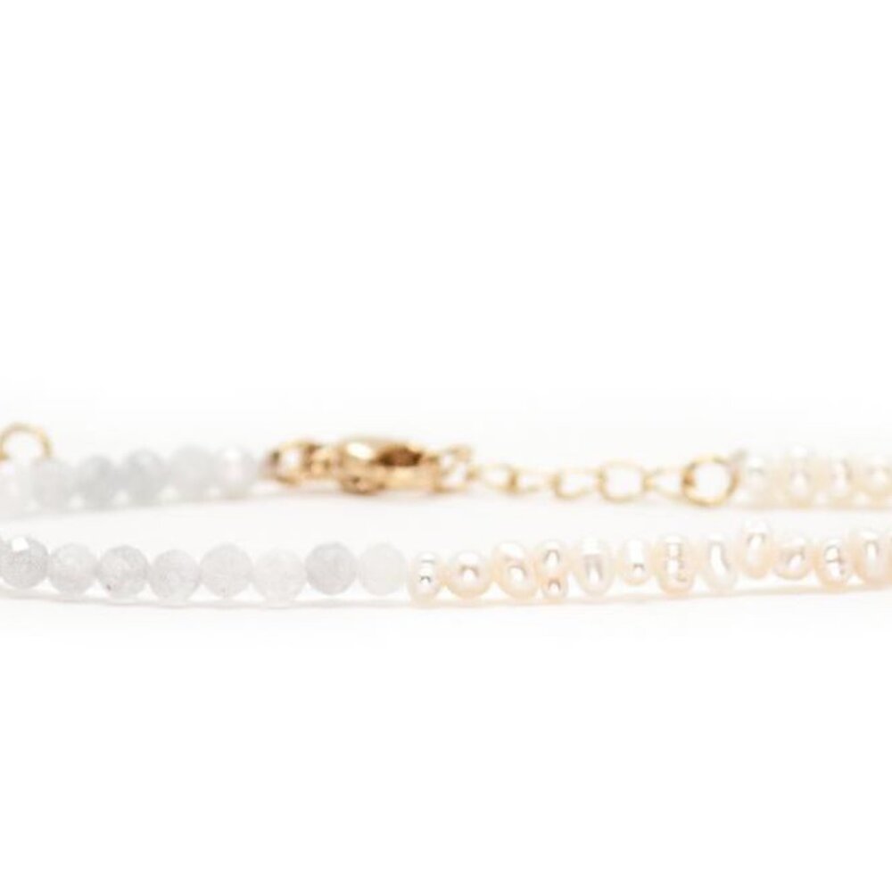 Edie Bracelet - Light Jasper